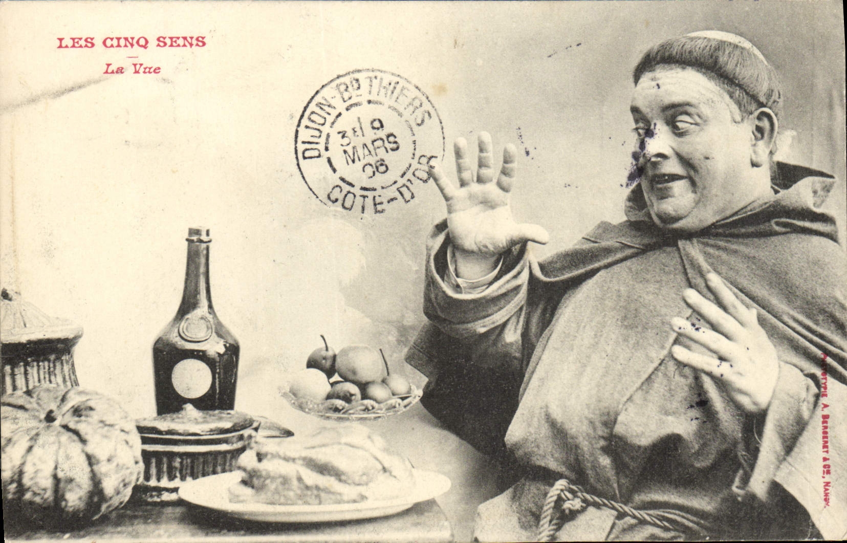 Die Fünf Sinne — Die Sicht — A. Bernard & Cie, Nancy