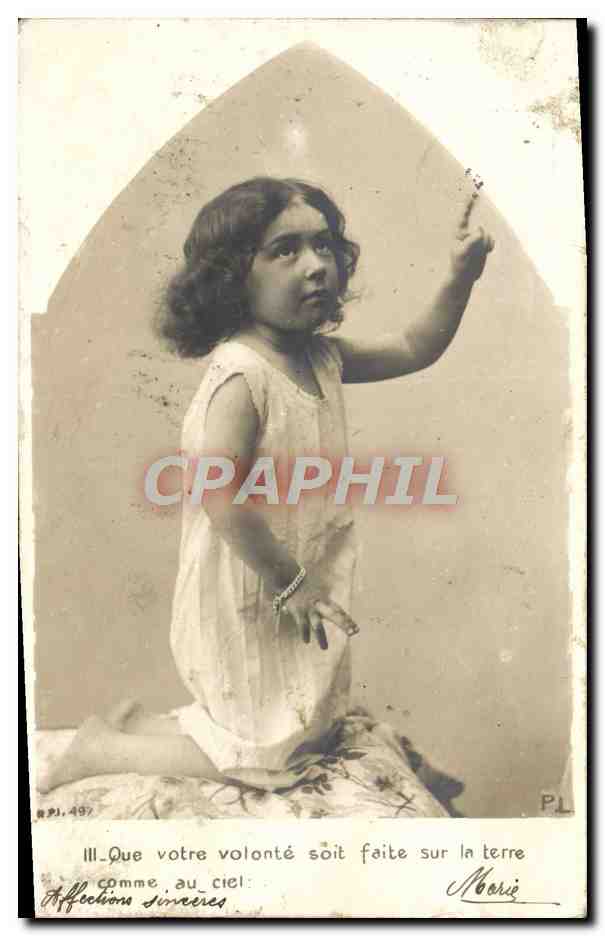 CPA Fantaisie Enfant