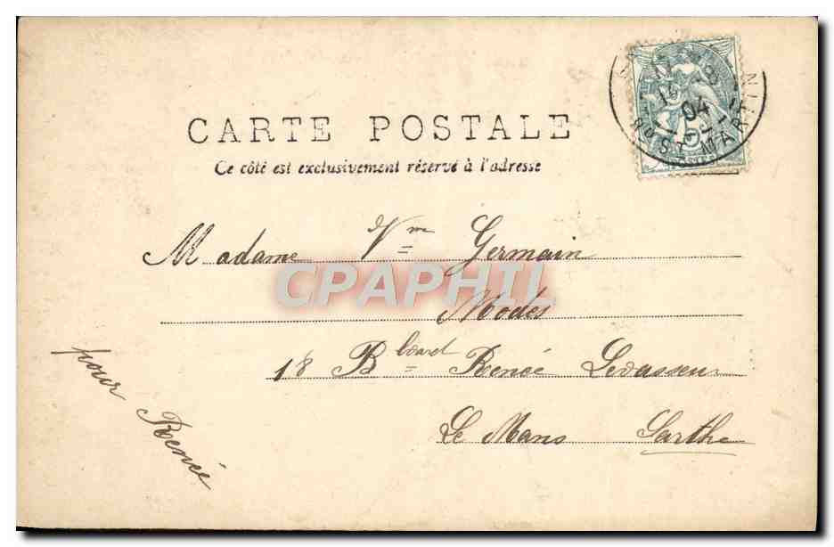 CPA Fantaisie Enfant — Verso