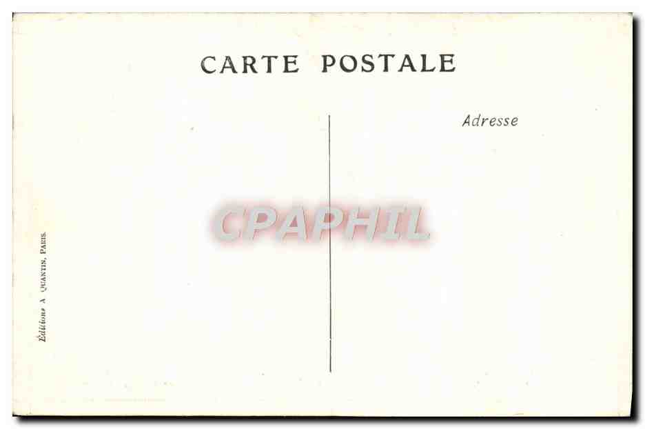 Modes du Directoire — (1797) — Éditions A. Chantin, Paris — Rückseite