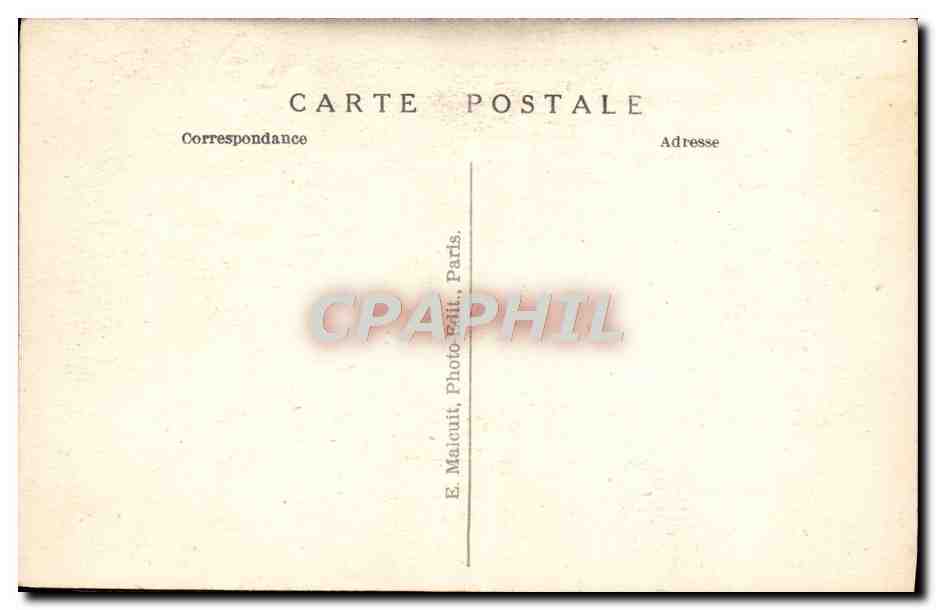 CPA Fantaisie Necessite n'a point de loi Enfant urinant — Rückseite