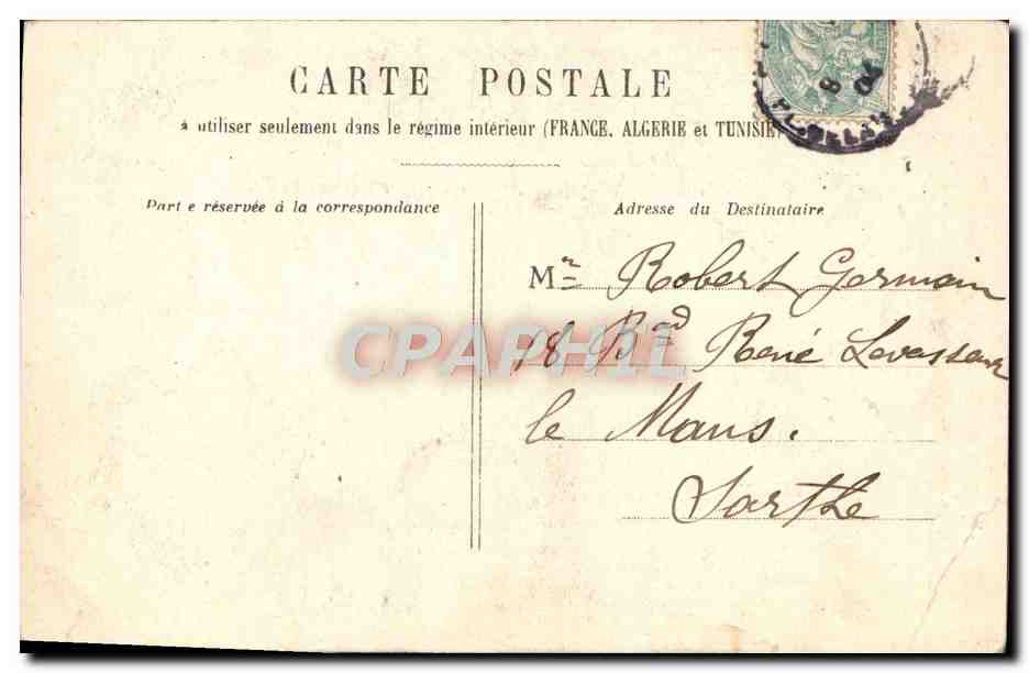 CPA Fantaisie Enfant — Rückseite