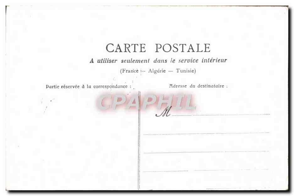 CPA Fantaisie Enfant — Rückseite