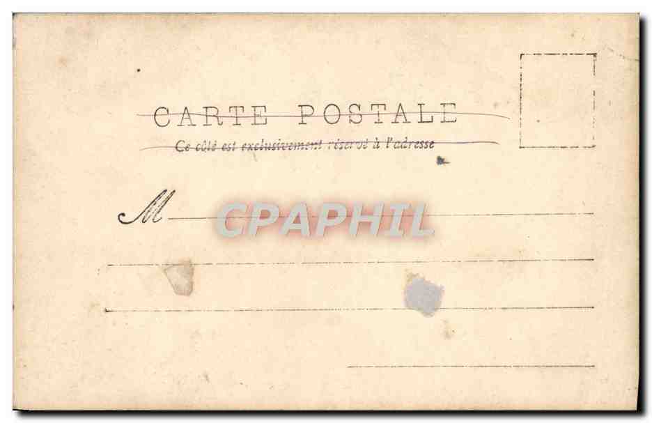 CPA Fantaisie Enfants Folklore  — Verso