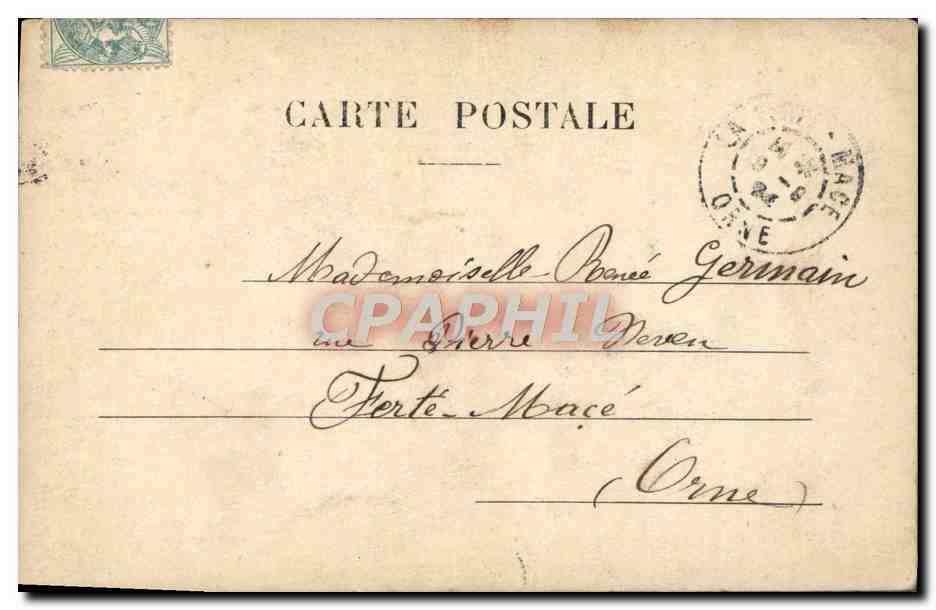 CPA Fantaisie Femme Religieuse — Rückseite