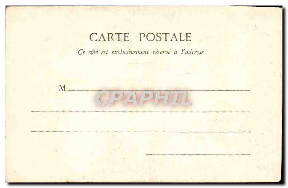 CPA Fantaisie Femme La nuit Lune — Reverso