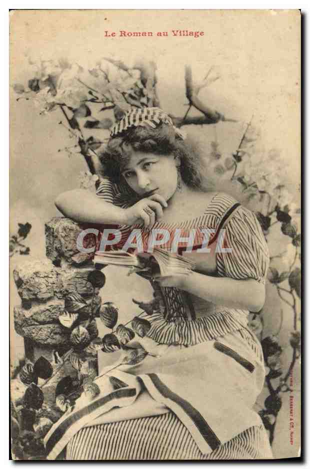 Femme au livre — scène de jardin — éditeur Béatrice à SARTY