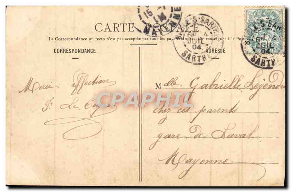 Femme au livre — scène de jardin — éditeur Béatrice à SARTY — Achterkant