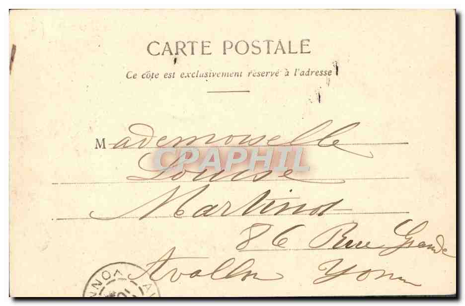 CPA Fantaisie Les jeux Les boules  — Rückseite
