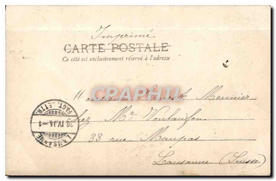Femme en costume de carême — Carême de Sœur Gudule — H. Manuel — Reverso