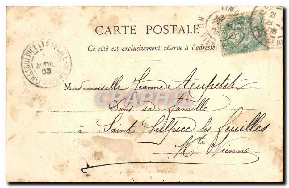 CPA Fantaisie Femme La journee de la parisienne  — Rückseite
