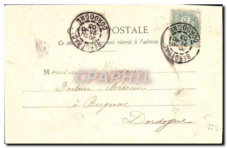 CPA Fantaisie Enfant Plaisir — Rückseite