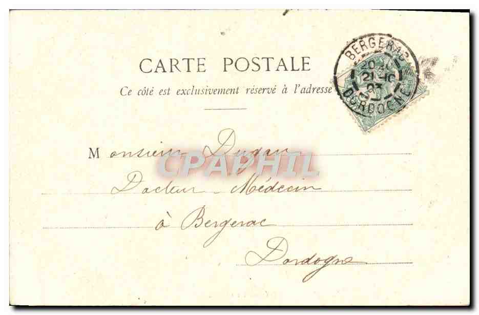 CPA Fantaisie Enfant Travail Fileuse Folklore  — Rückseite