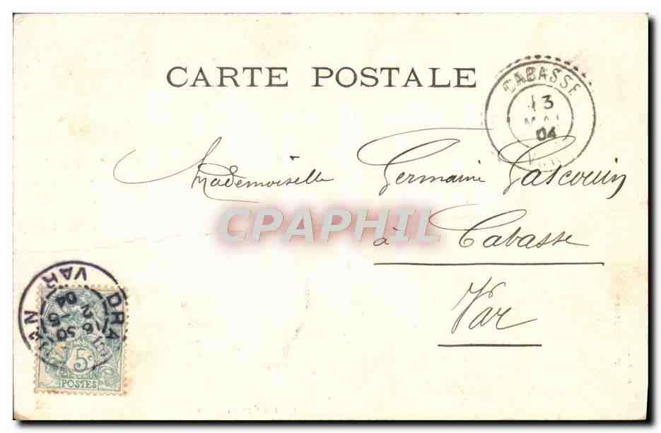 CPA Fantaisie Enfant Telephone  — Rückseite