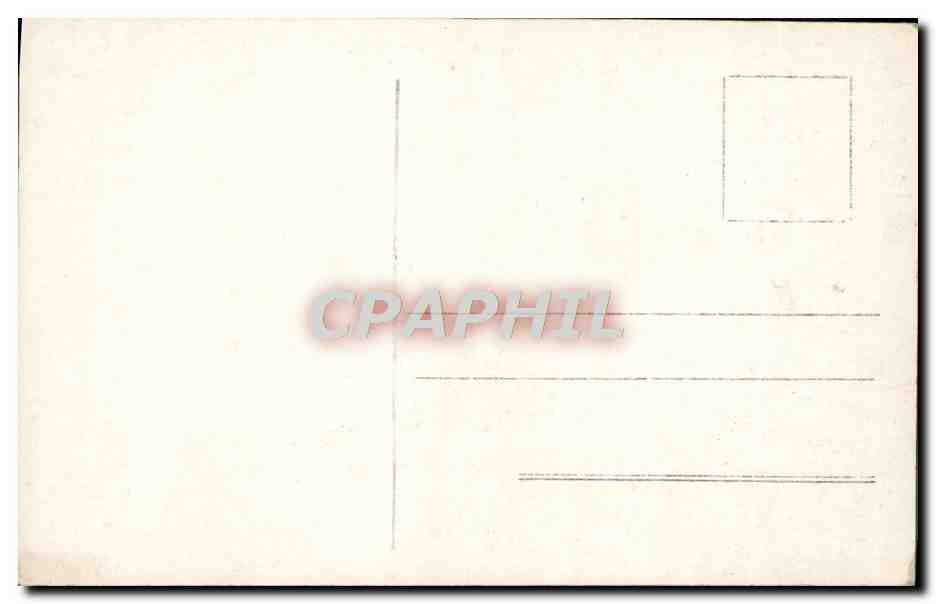 CPA Fantaisie Femme — Rückseite