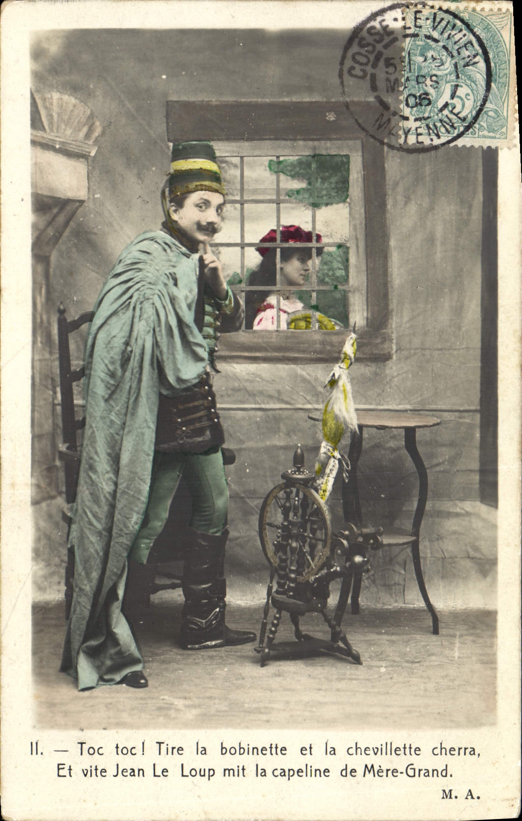 Jean Le Loup et la bobinette — scène de comédie — M. A. éditeur