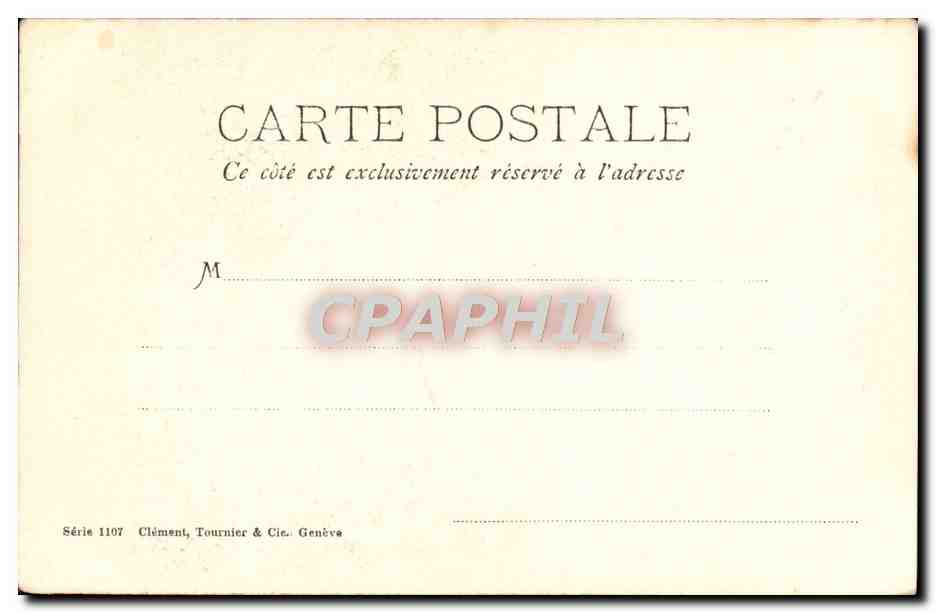 CPA Fantaisie Enfant — Rückseite