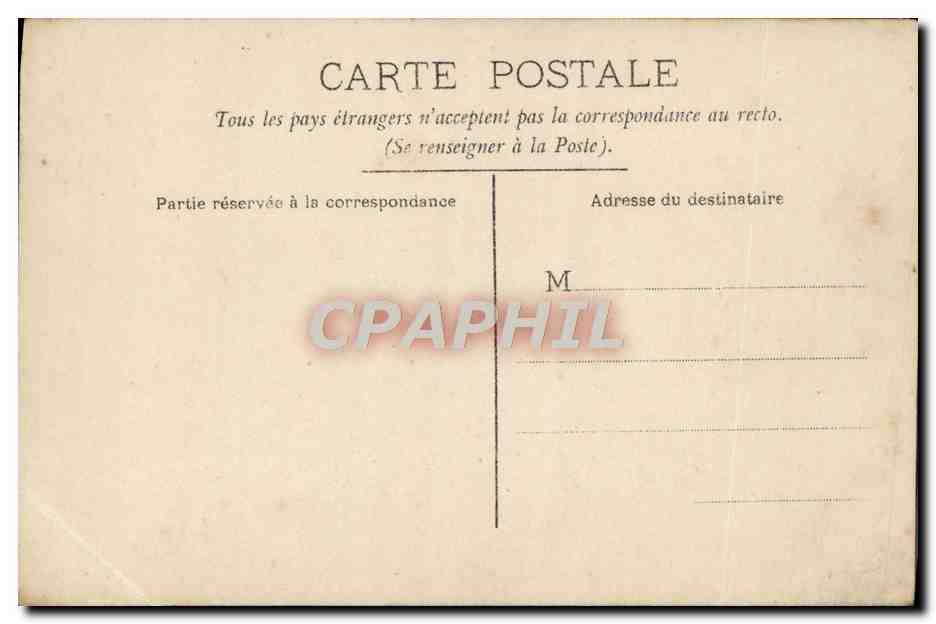 Coquette, elle va près de l'onde — Pour contempler sa beauté blonde — CIRCÉ n°4728 — Verso