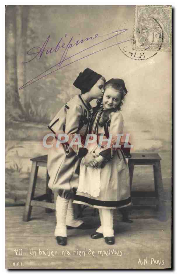 CPA Fantaisie Enfants Folklore 