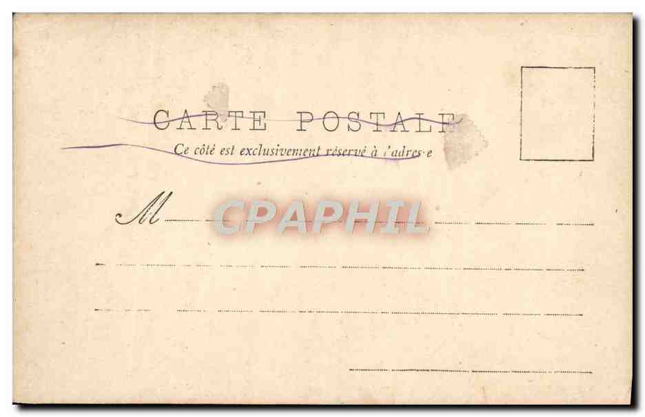 CPA Fantaisie Enfants Folklore  — Rückseite