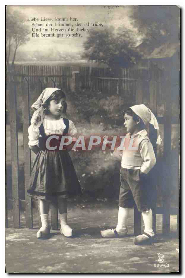CPA Fantaisie Enfants