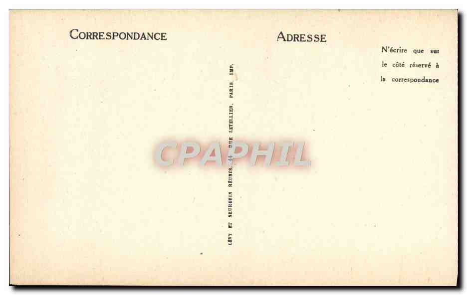 CPA Langeais Tapisserie Creation De La Femme — Verso