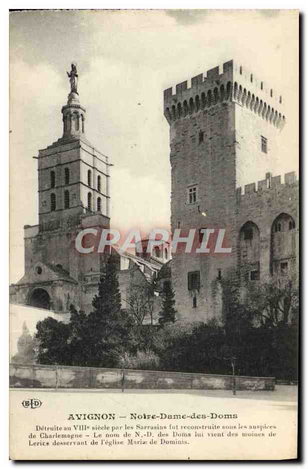 CPA Avignon Notre Dame Des Doms