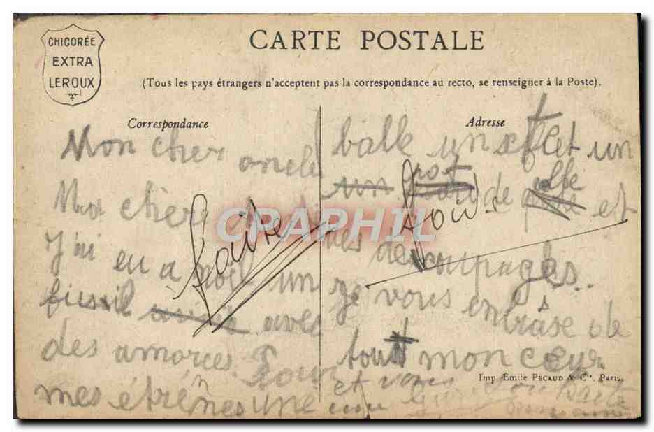 CPA Les Sports Lutte A La Corde — Rückseite