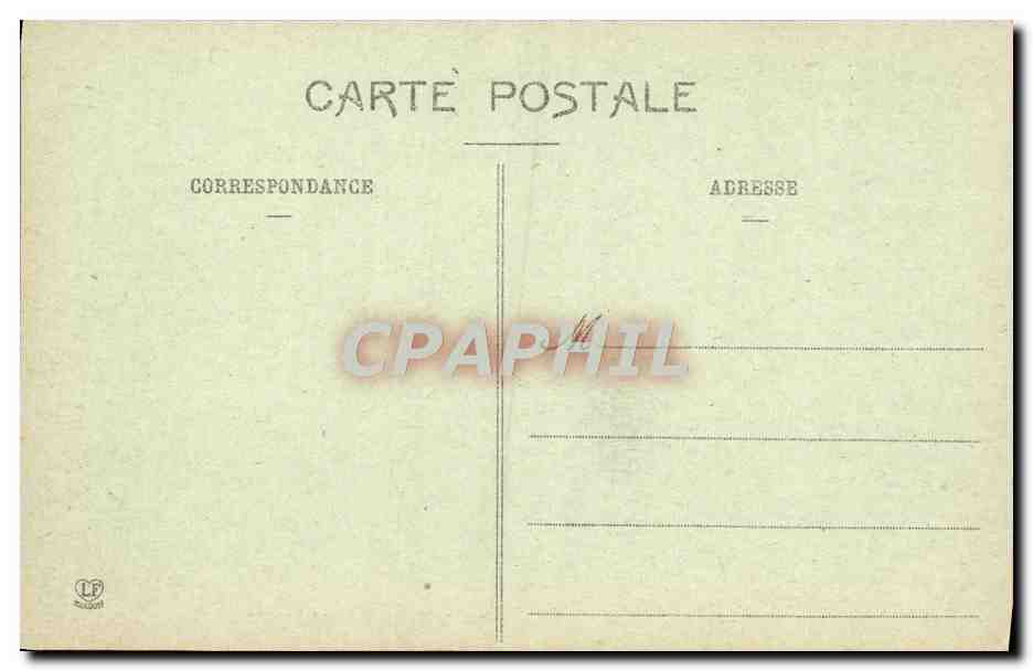Luchon - Le Parc des Quinconces - Buvette du Pré — Phototype Labouche Frères, Toulouse, n°248, 1ère série — Verso