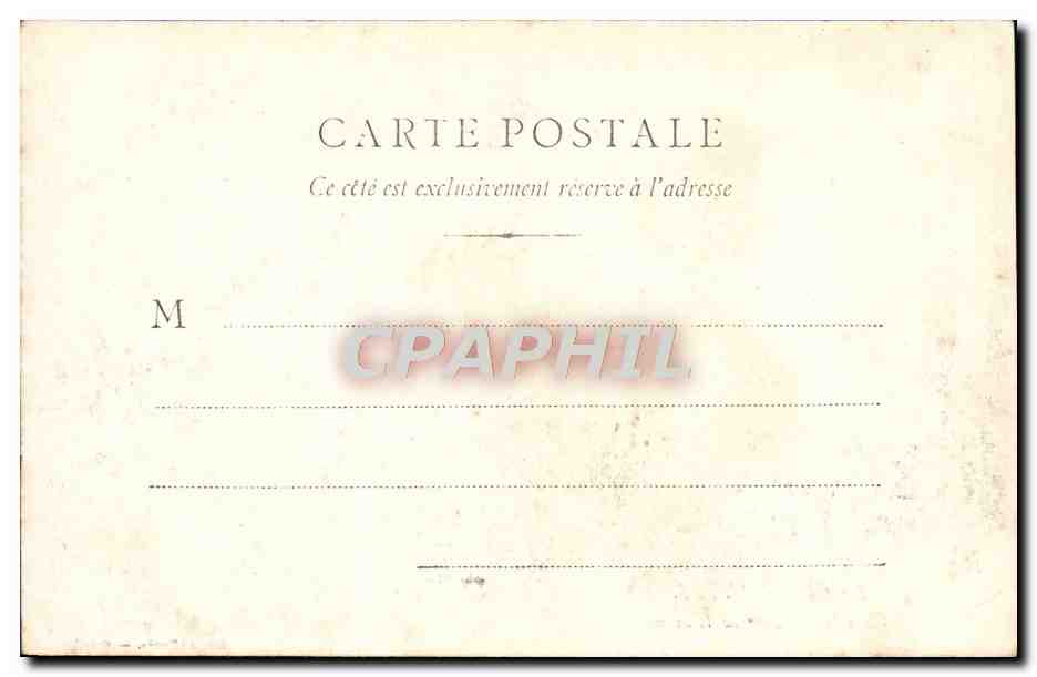 CPA Les Charmettes Chambre De Mme de Warens  — Rückseite