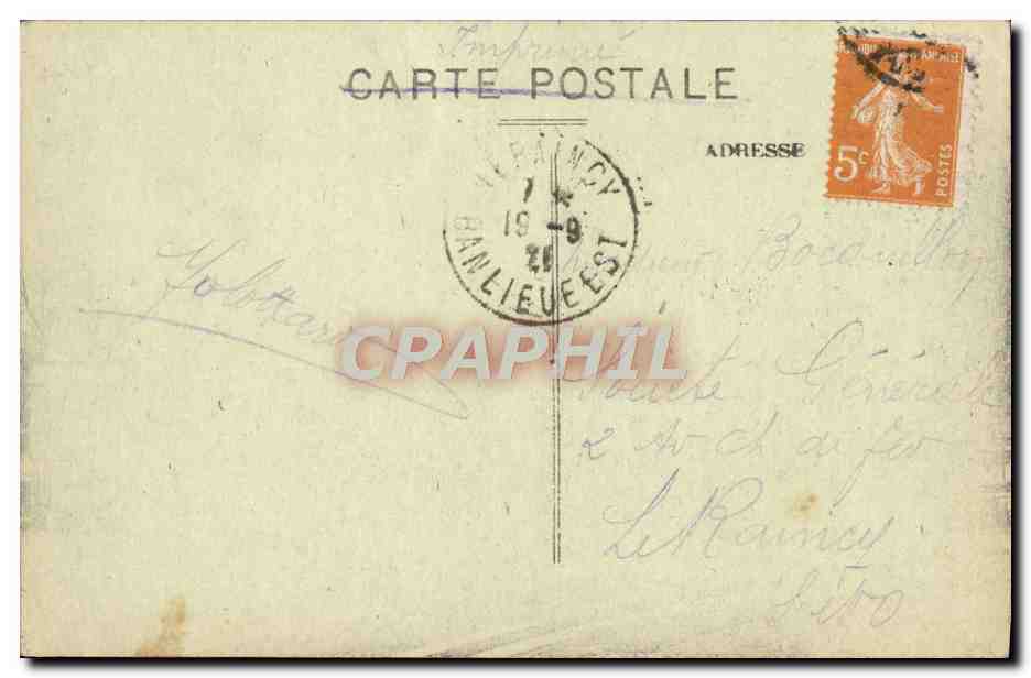 CPA Les Pyrenees Lourdes Entree Du Sanctuaire — Verso