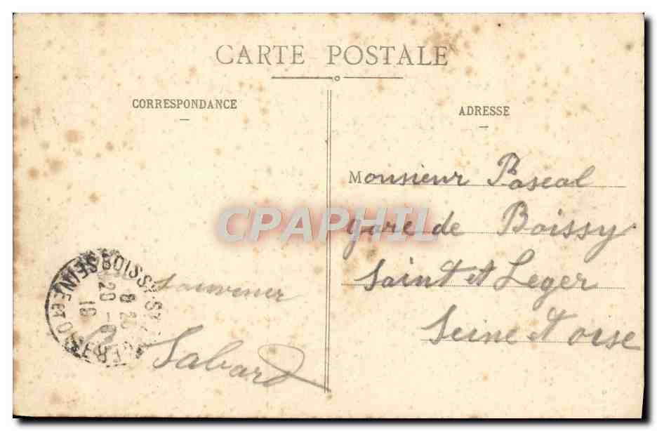 CPA Les Pyrenees Lourdes Vue Generale — Verso