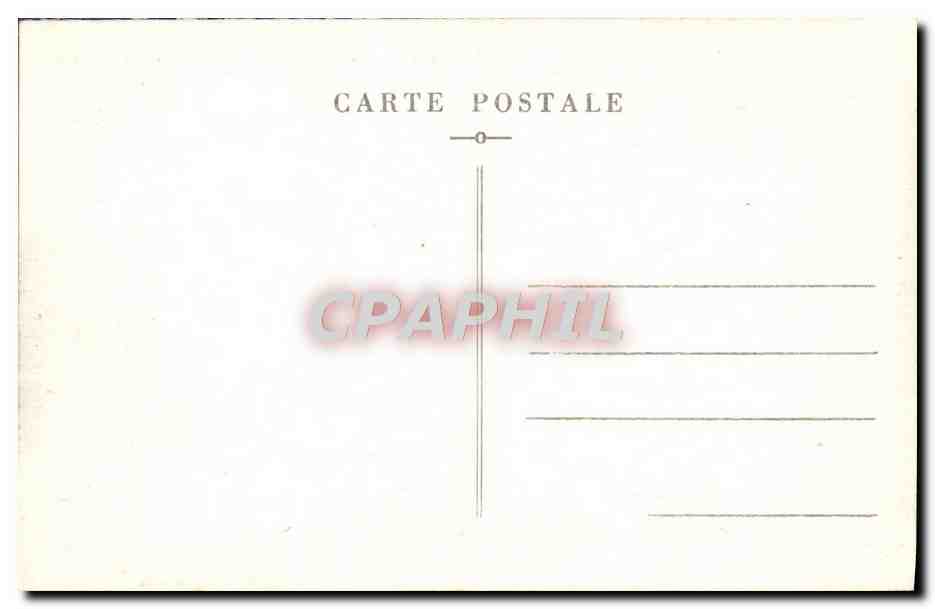 CPA Lourdes St Michel Et I'Esplanade — Verso