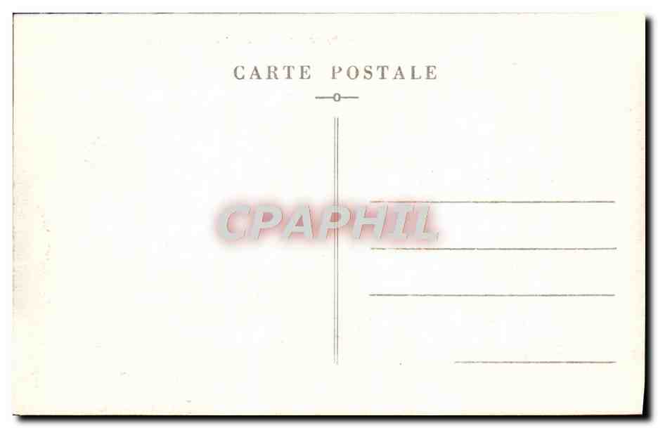 CPA Lourdes St Michel Et I'Esplanade — Verso