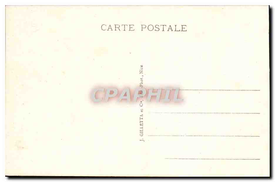CPA Puget Theniers Vue Generale Vallee Du Var  — Rückseite