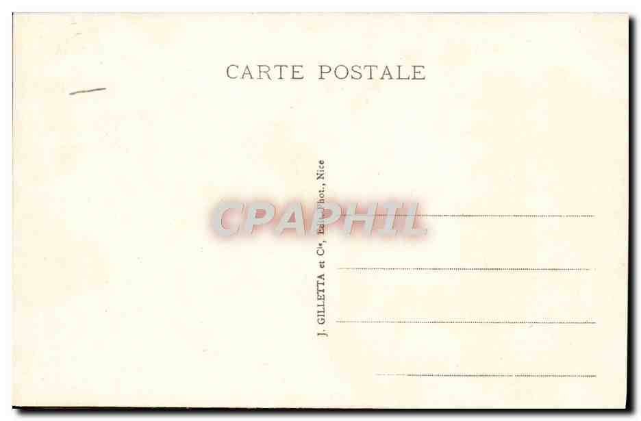 CPA Guillaumes Vallee Du Var Vue General Station Estivale — Rückseite