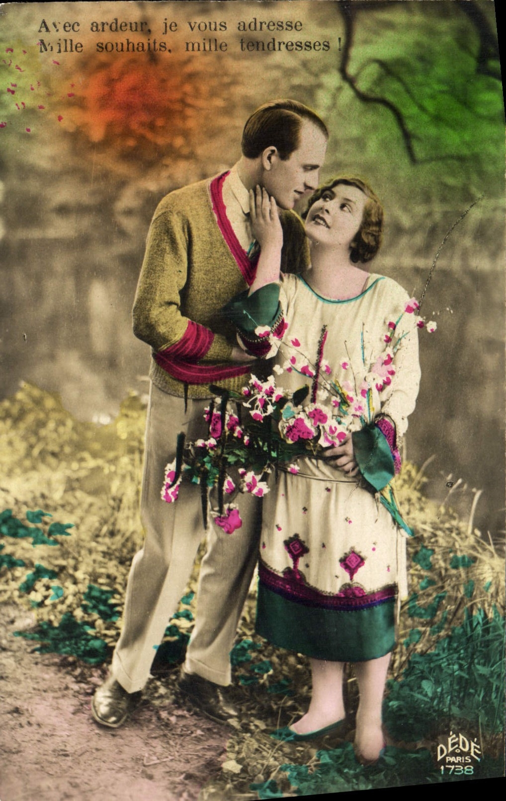 CPA Fantaisie Femme