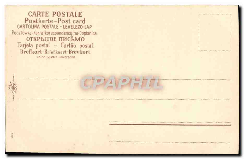 CPA Paysans Millet  — Verso