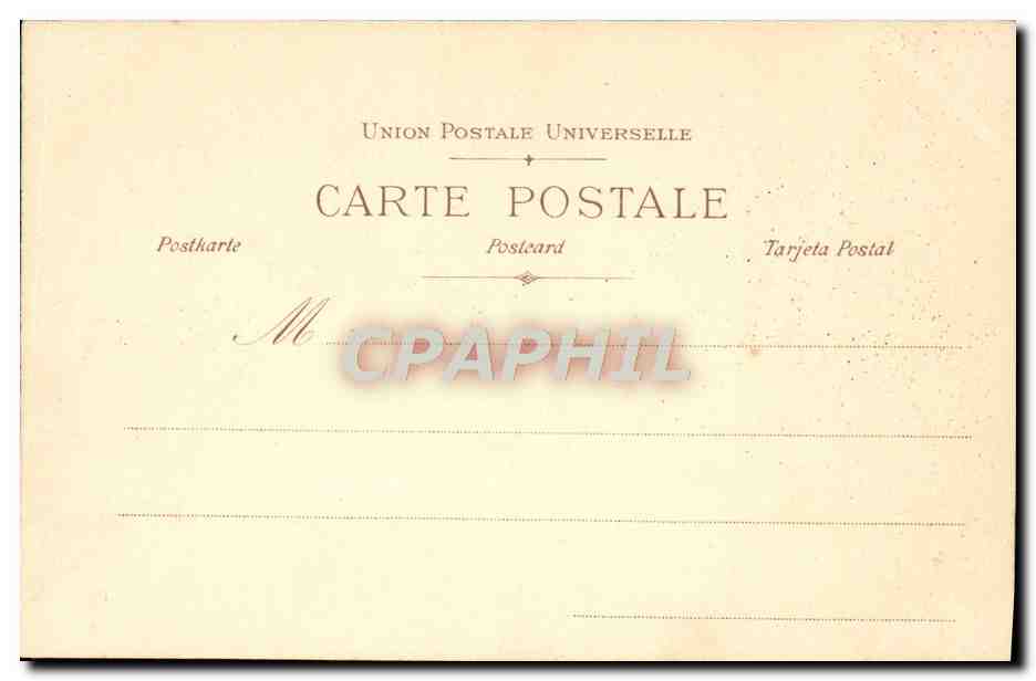 CPA Paysans Millet  — Rückseite