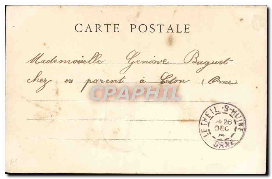 CPA Fantaisie Enfant — Verso
