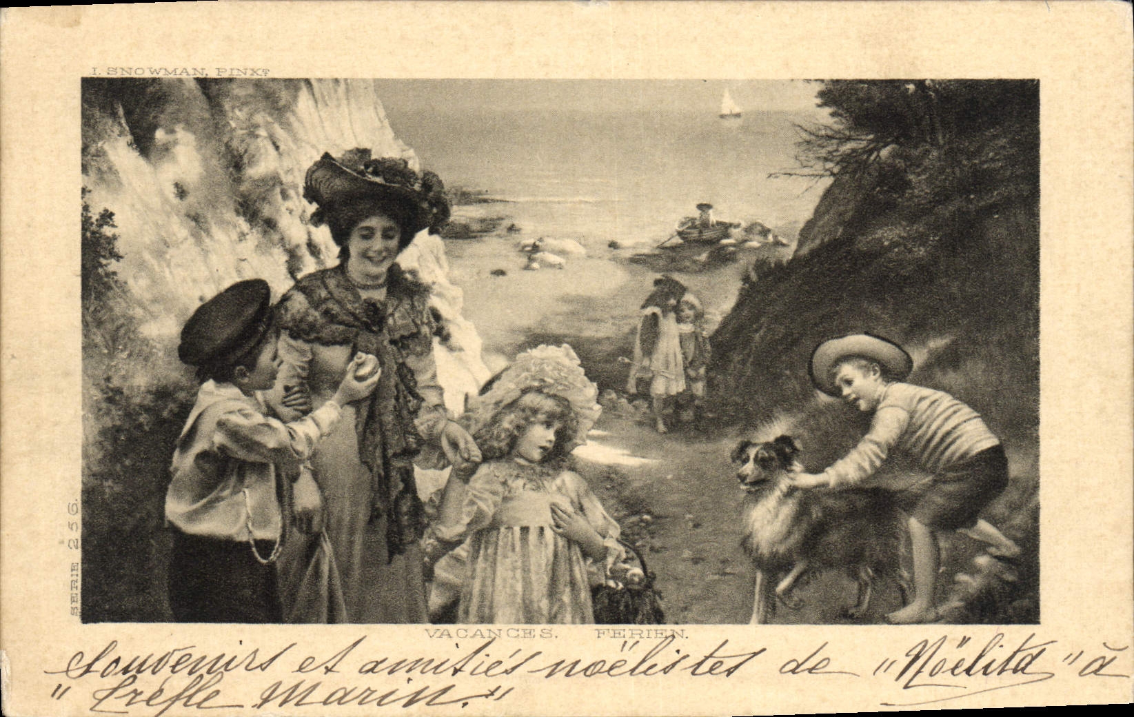 Vacances. Périen — L. Snowman, Pinxet