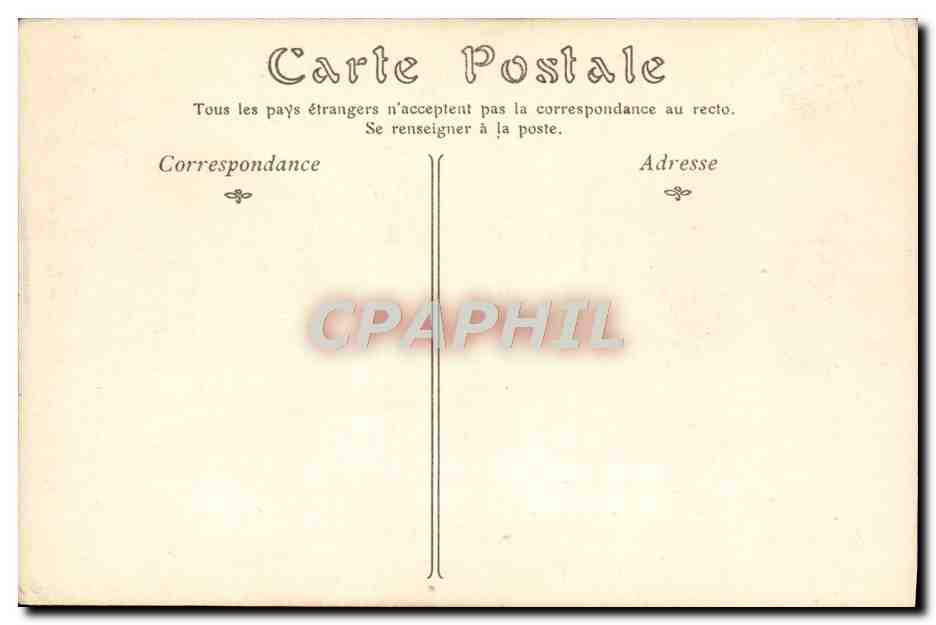 CPA Versailles Chapelle Orgue  — Rückseite