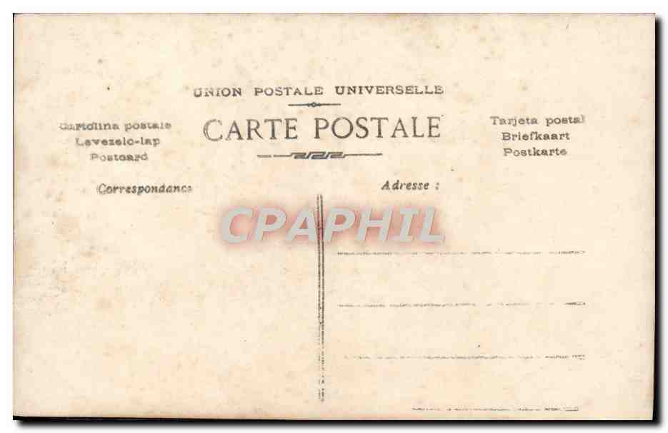 CPA Fantaisie Enfants — Verso