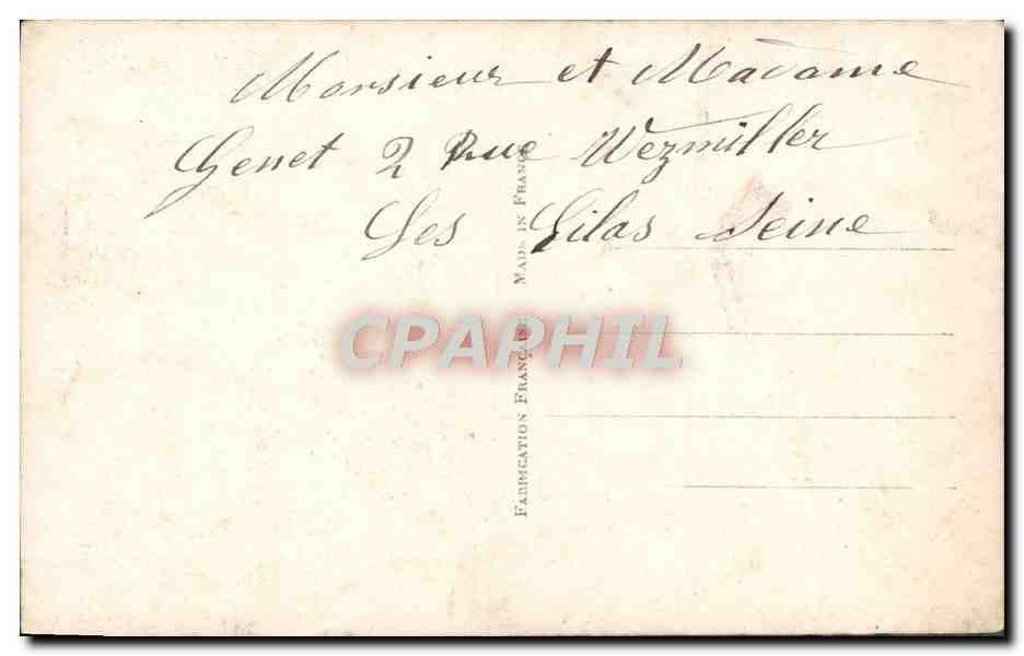 CPA Fantaisie Enfant — Rückseite