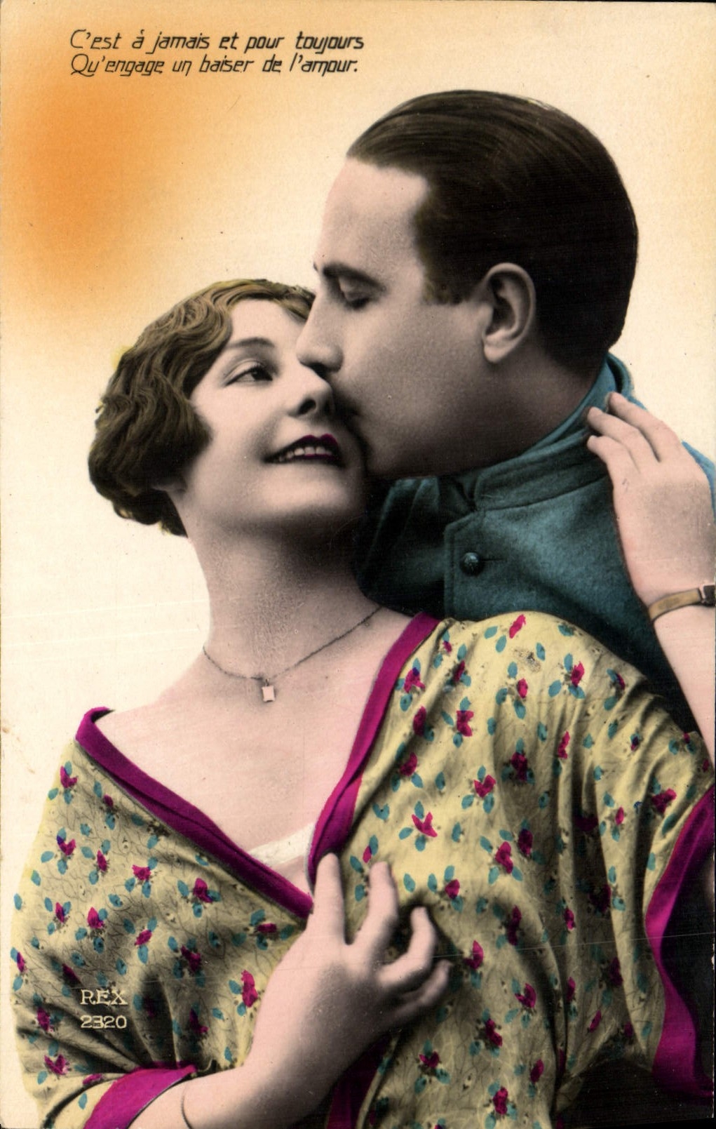 Couple amoureux — texte amoureux — REX 2320