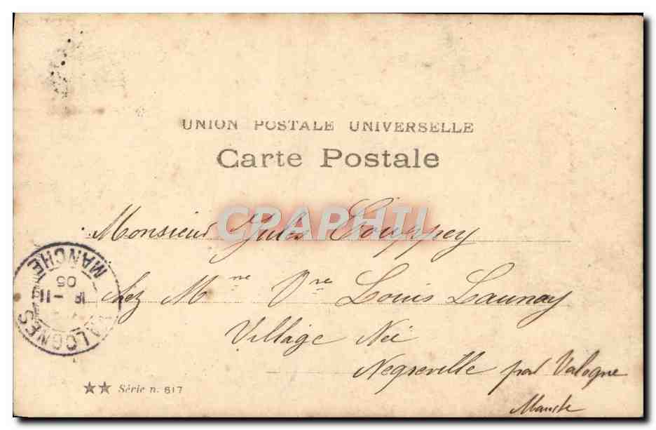 CPA Fantaisie Enfant Carabine — Verso