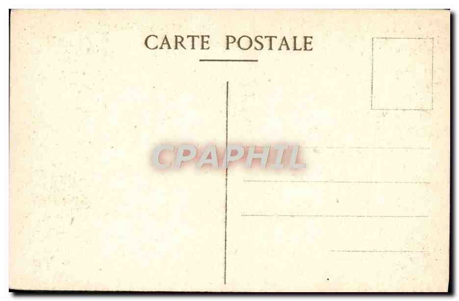 CPA Chambord Le Chateau — Rückseite