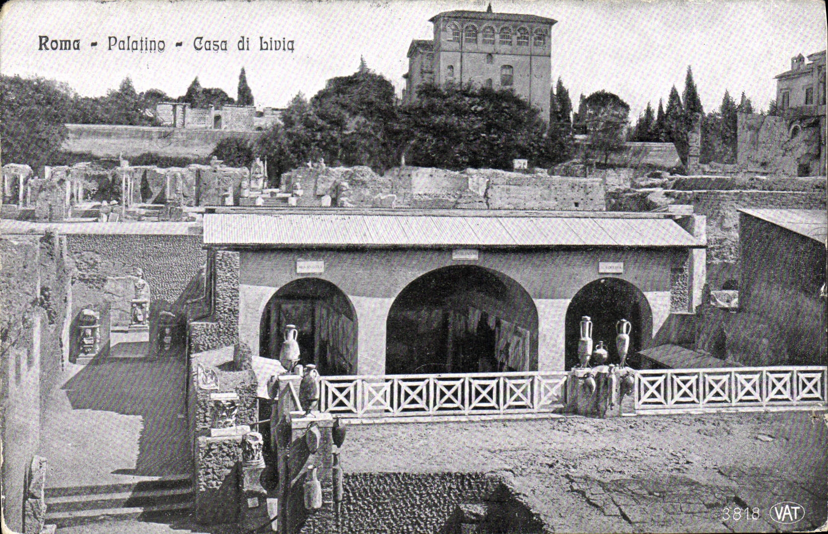 CPA Roma Palatino Caso Di Livia