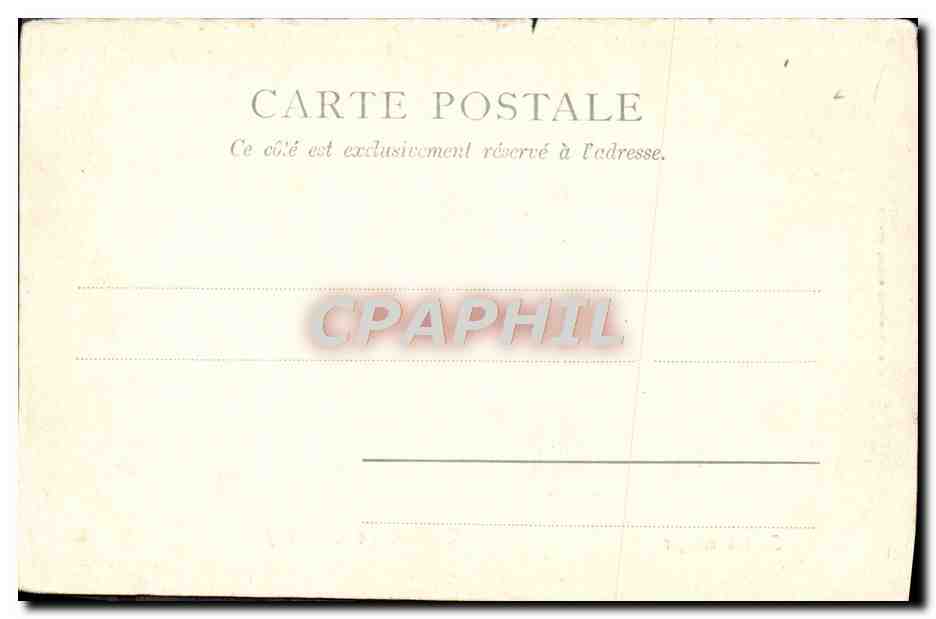 CPA Chateau De Cheverny Salle a manger — Verso