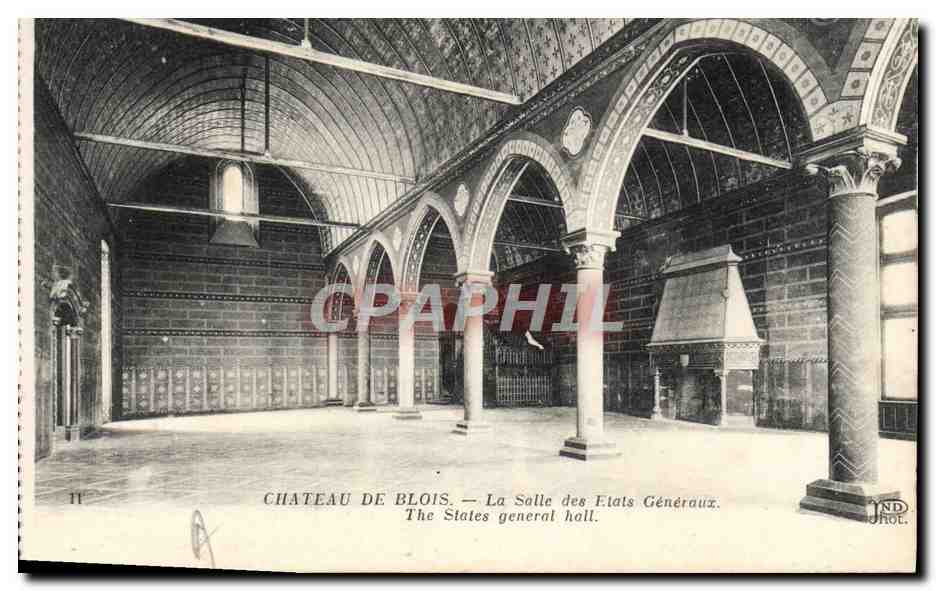 CPA Chateau de Blois La Salle Des Etats Generaux